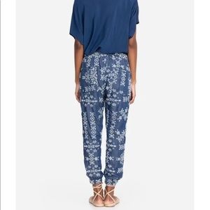 Johnny Was Nina Denim Pants, L, NWT